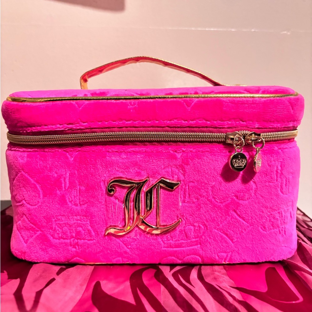 Juicy couture makeup bag